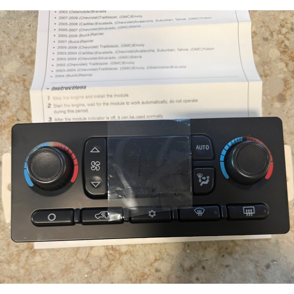 GM Climate Control Module Chevy Trailblazer GMC Envoy Escalade Hummer H2 2002-09